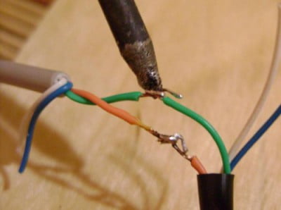 Как соединить кабель