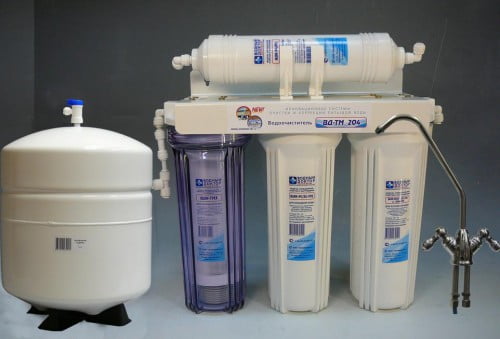 Фото: фильтры для воды в бытовых условиях