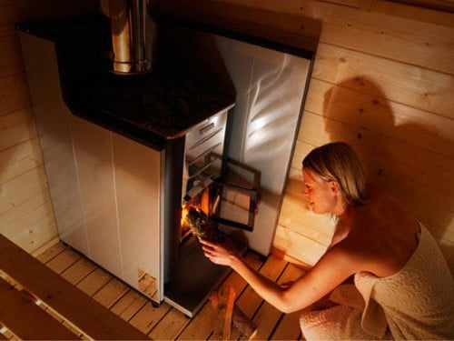 Фото: отопление дома котлом длительного горения